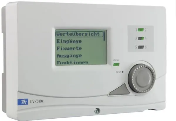 UVR610K - frei programmierbare Universalregelung für Wandmontage
